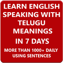 Learn English in Telugu - Daily using sentences APK