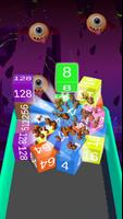 Fusion en 2048 : jeu Cube 3D capture d'écran 3