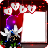 Love Photo Frame – Love DP Maker icône