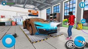 Power Wash Car Washing Sim 3D screenshot 3