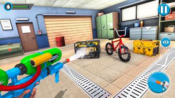 Power Wash Car Washing Sim 3D screenshot 1