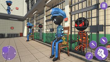 Stickman Jailbreak Escape Game الملصق