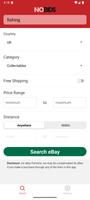 No Bids eBay Search Tool syot layar 1