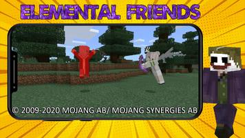 Elemental Friends Mod الملصق