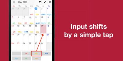 Shift Work Calendar تصوير الشاشة 1