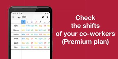 Shift Work Calendar ảnh chụp màn hình 2