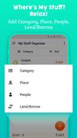 My Stuff Organizer تصوير الشاشة 1