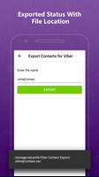 Export Contacts Of Viber : Marketing Software ảnh chụp màn hình 3