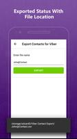 Export Contacts Of Viber : Marketing Software Screenshot 3