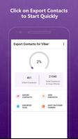 Export Contacts Of Viber : Marketing Software Poster