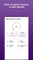 Export Contacts Of Viber : Marketing Software poster