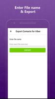 Export Contacts Of Viber : Marketing Software ảnh chụp màn hình 1