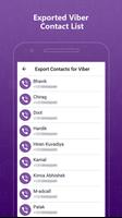 Export Contacts Of Viber : Marketing Software 截图 2