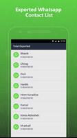 Export Contacts For WhatsApp 截圖 2