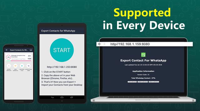 Export Contacts For WhatsApp 截图 6