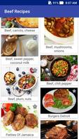 Beef Recipes! Burgers Recipes! Offline ภาพหน้าจอ 3