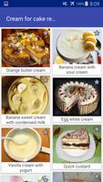 Cream For Cake Recipes Affiche