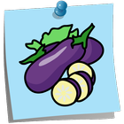 Recettes d'aubergine! icône