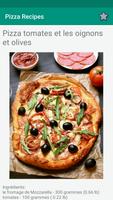 Recettes de pizza capture d'écran 1