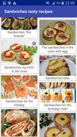 Sandwiches Tasty Recipes Affiche