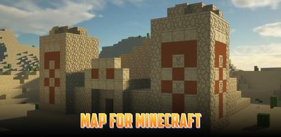 Maps for Minecraft PE Affiche