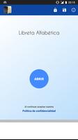 Libreta Alfabética Poster