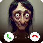 Icona Creepy momo prank video call