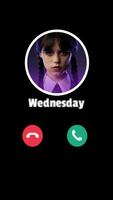 Wednesday fake call and chat скриншот 2