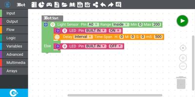 EBot Blockly capture d'écran 1