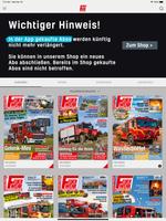 Feuerwehr Magazin Plakat