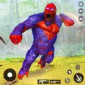 Dinosaur Games: Angry Gorilla King Kong Games