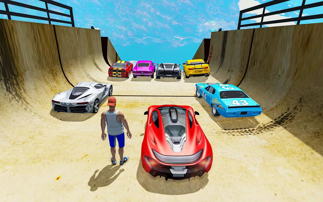 Mega Ramp Car Jumping Stunt Games, Car Crash Games 3D, Crash