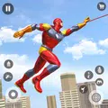 Flying Robot Hero: Flying Superhero Robot Rescue