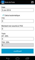 Notes de frais EBP Ekran Görüntüsü 3