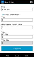 Notes de frais EBP capture d'écran 3