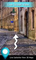 Live-Satelliten-Karte Street View:Live-Earth-Karte Plakat