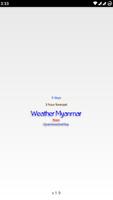 Weather Myanmar Plakat