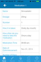 برنامه‌نما My Medication Diary عکس از صفحه