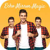 Efeito de espelho de eco mágic ícone
