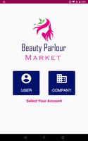 beauty parlour market Affiche
