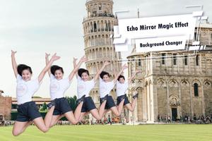 Echo Mirror Magic Effect Background Changer โปสเตอร์