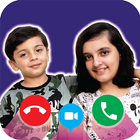 Aayu and Pihu Fake Call Video  icône