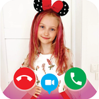 Super Polina Fake Call Video icône
