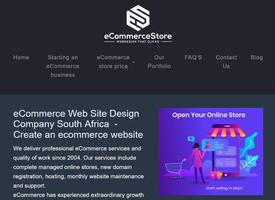 eCommercestore website design capture d'écran 3