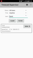 Timecard Supervisor capture d'écran 3