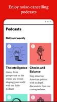 The Economist - News, Podcasts تصوير الشاشة 3