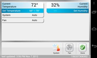 Daikin ENVi Thermostat capture d'écran 2