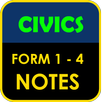 Civics Notes Form 1 to 4 - For Secondary School APK
