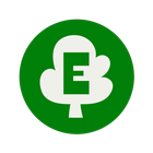 Ecosia. Nachhaltiger Browser Zeichen