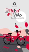 Rubis - vélo libre-service Affiche